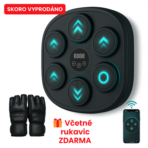 Chytrý Boxovací Trenažér + Boxerské Rukavice Zdarma | Nabídce