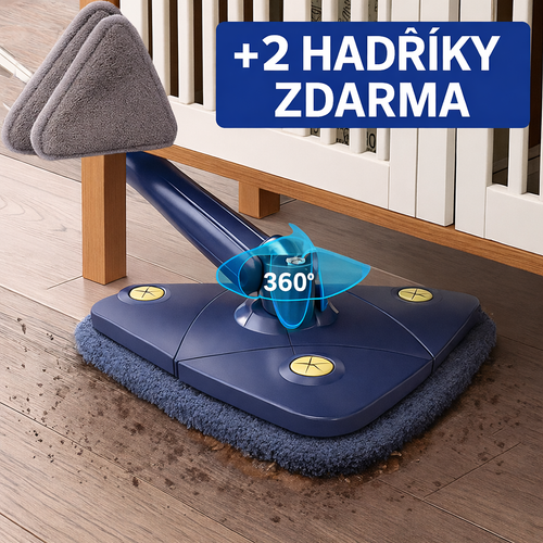 360Mop™ – 360° úklidový mop + 2 hadříky zdarma